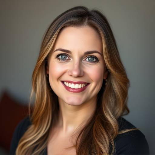 Headshot of Olivia Mitchell, Career Coach, radiating confidence and approachability.